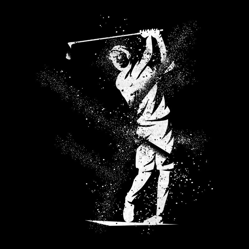 Golf, Golf, Golfer, Sport, Hobby, Splash, Grunge