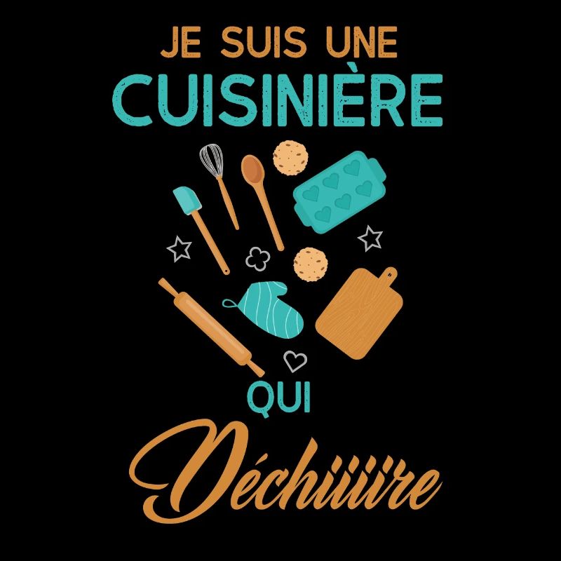 Cuisinière qui déchire