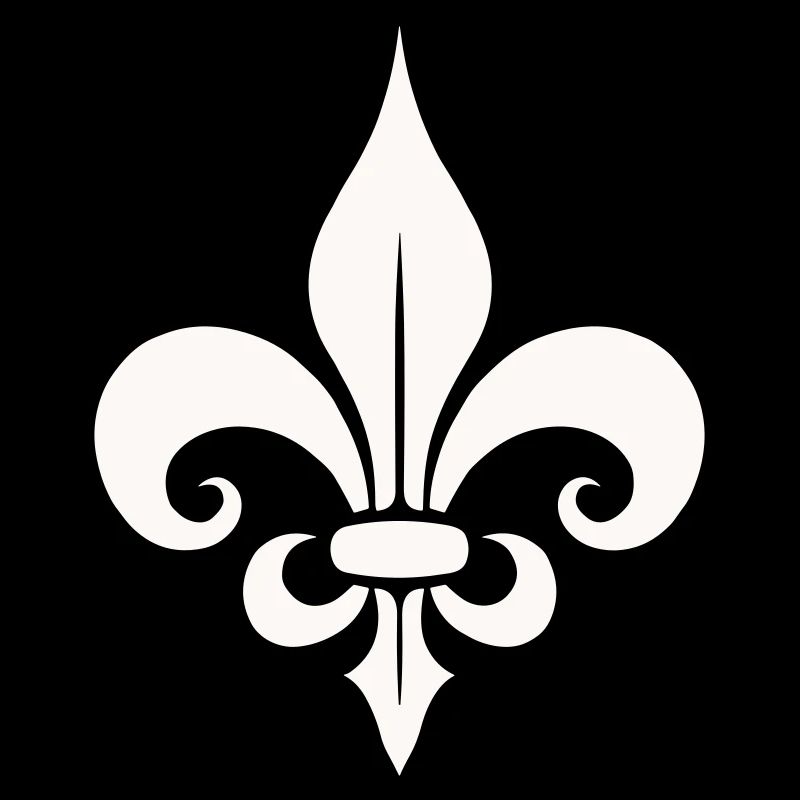Symbolic fleur de lis Design