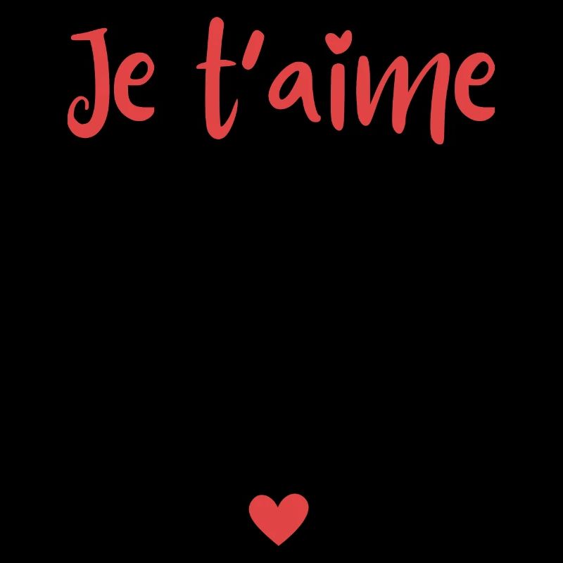 Ja t’aime plus que mes tee shirt préférés