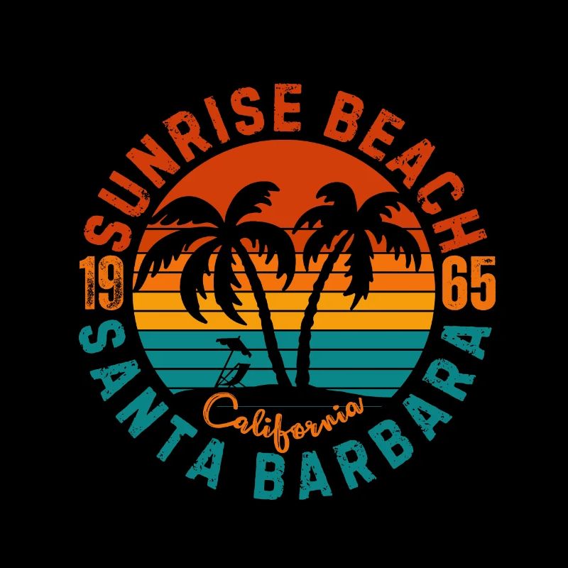 Sunrise beach 1965 california