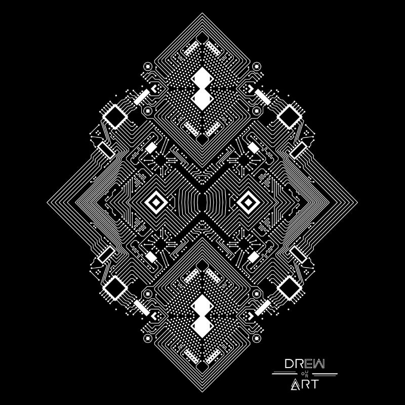 CIRCUIT IMPRIME 1 blanc