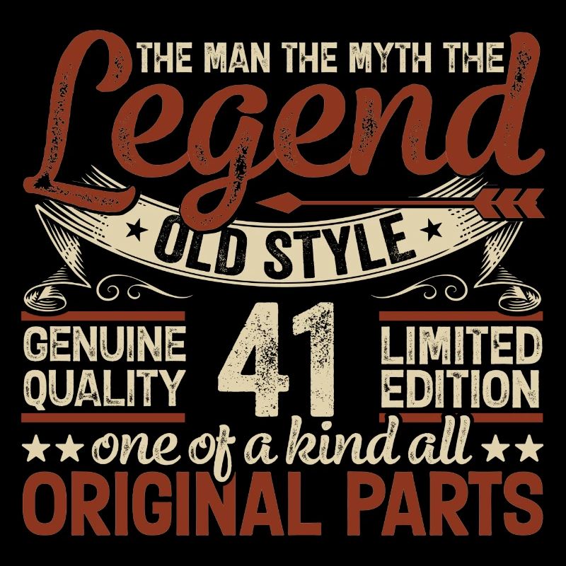 41 years old, Legends 1983 Vintage 1983 Anniversary
