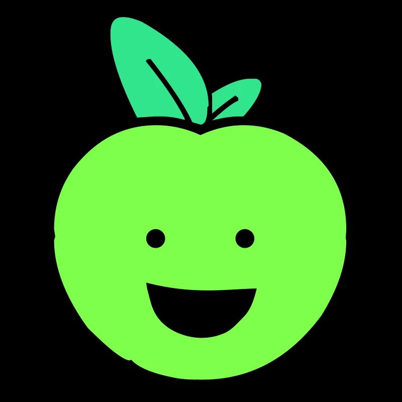 sourire pomme