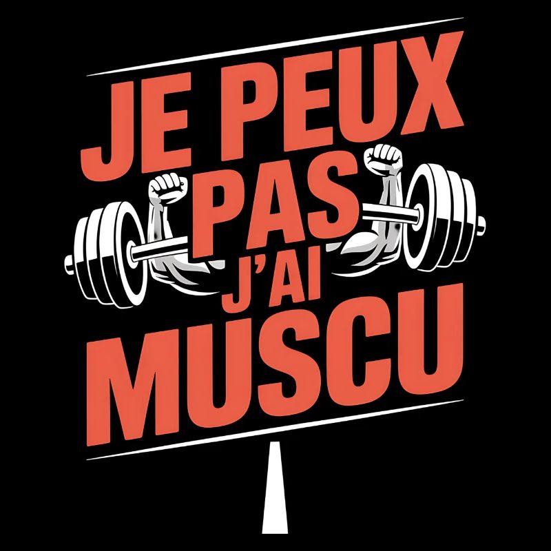 I can't I have muscled