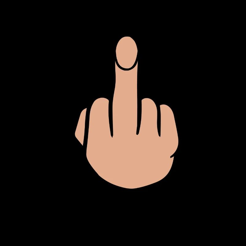 middle finger