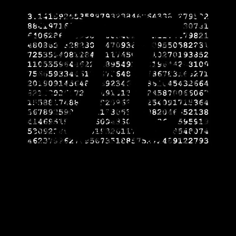 fois de pi différents - la chemise de nerd