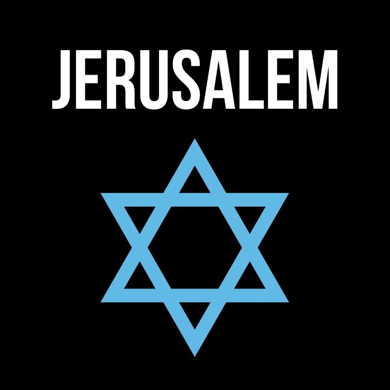 Jerusalem Israel Davidstern