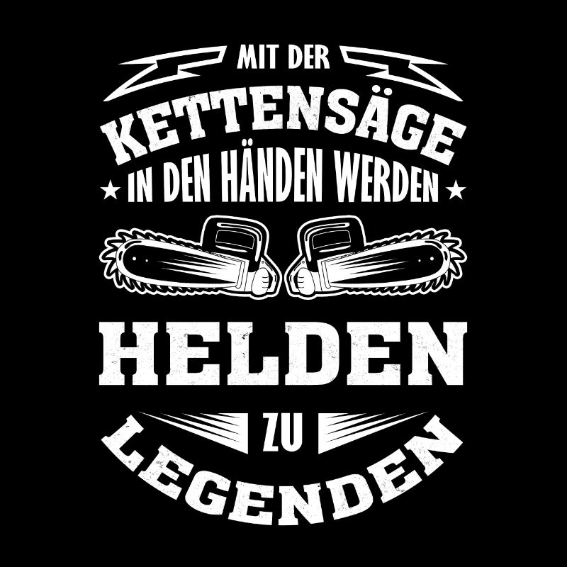 Mit der Kettensäge in den Händen werden Helden