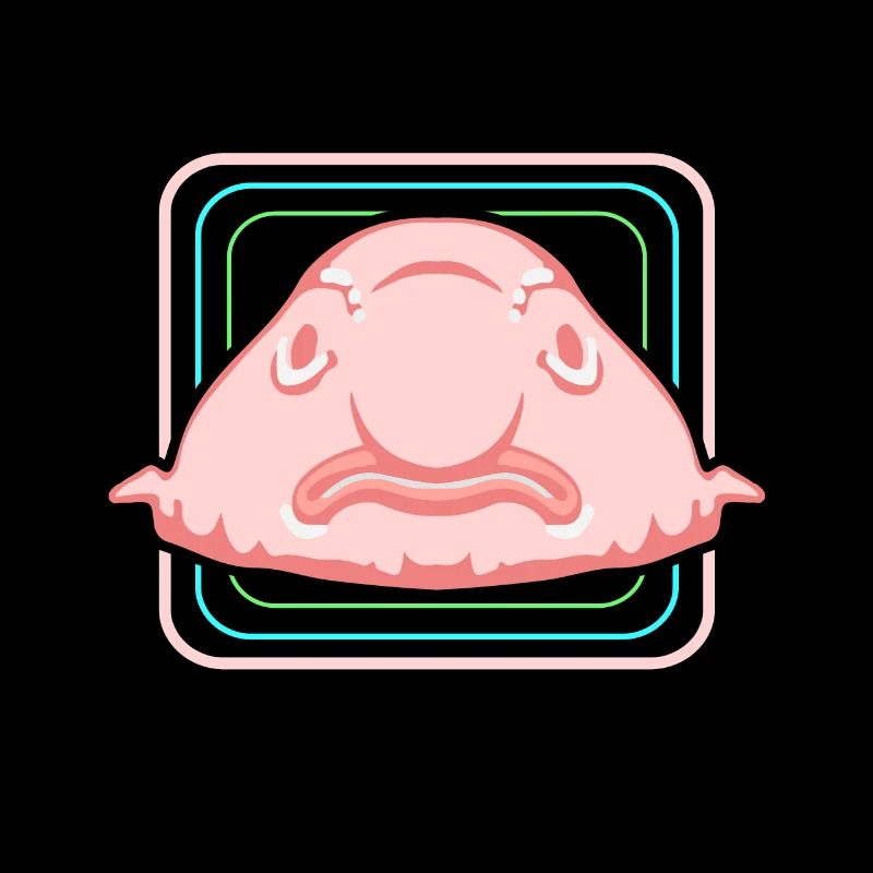 Blobfish Deep Sea Grumpy Introverted Gift