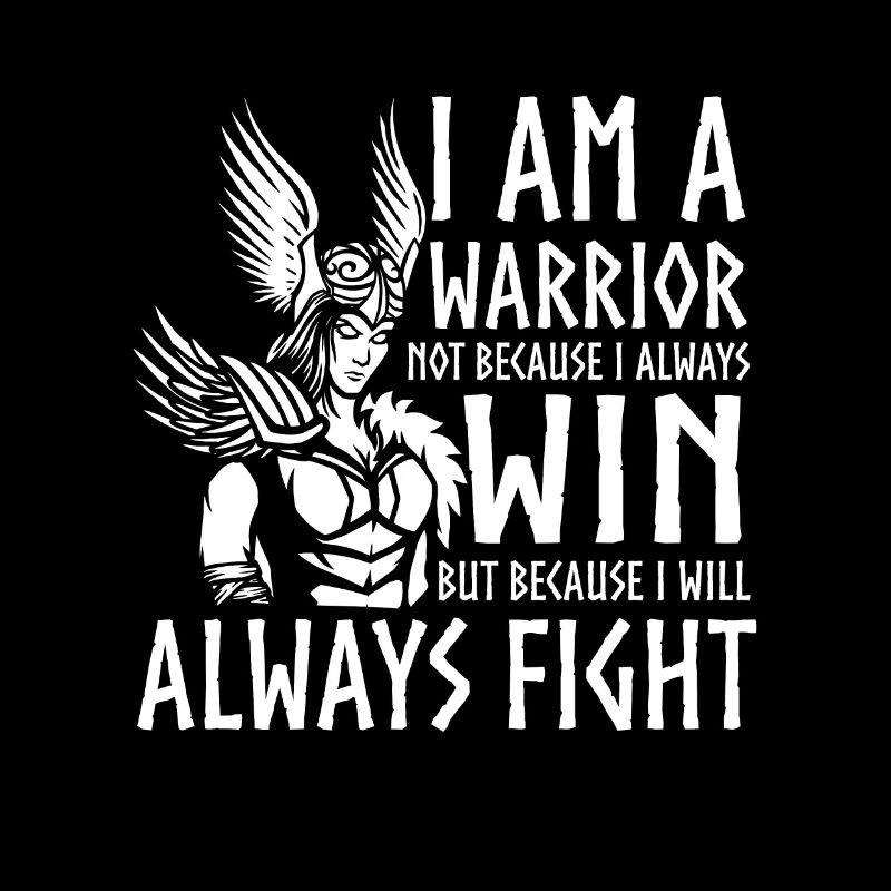 Ich bin ein Krieger - Kriegerin Wikinger Ares