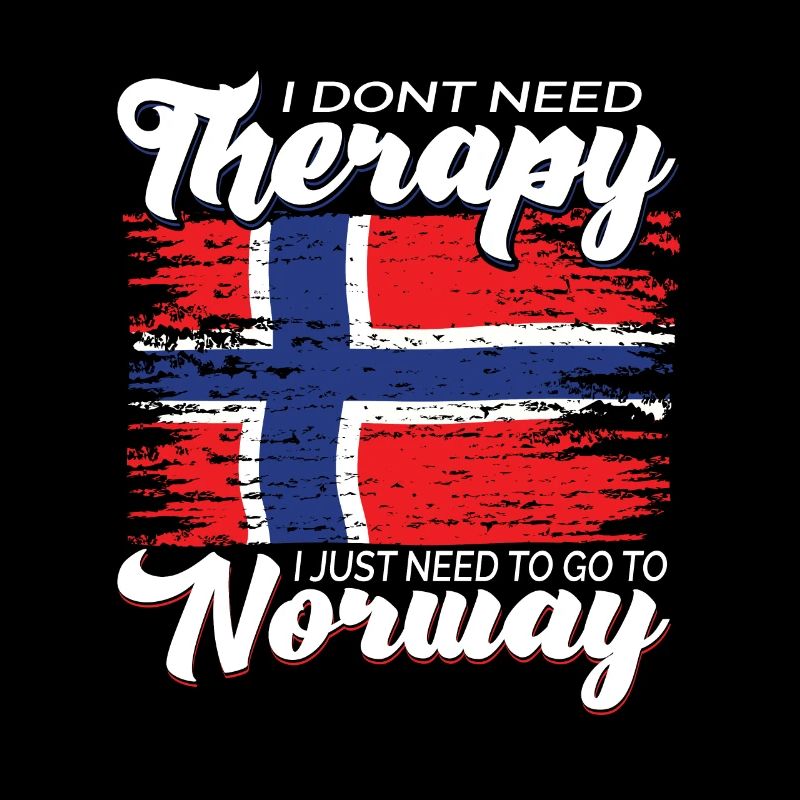 Norway T-Shirt I do not need any therapy