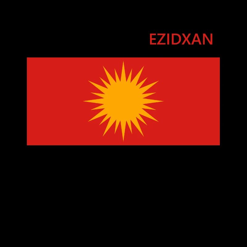 Drapeau ezidxan drapeau ezidi