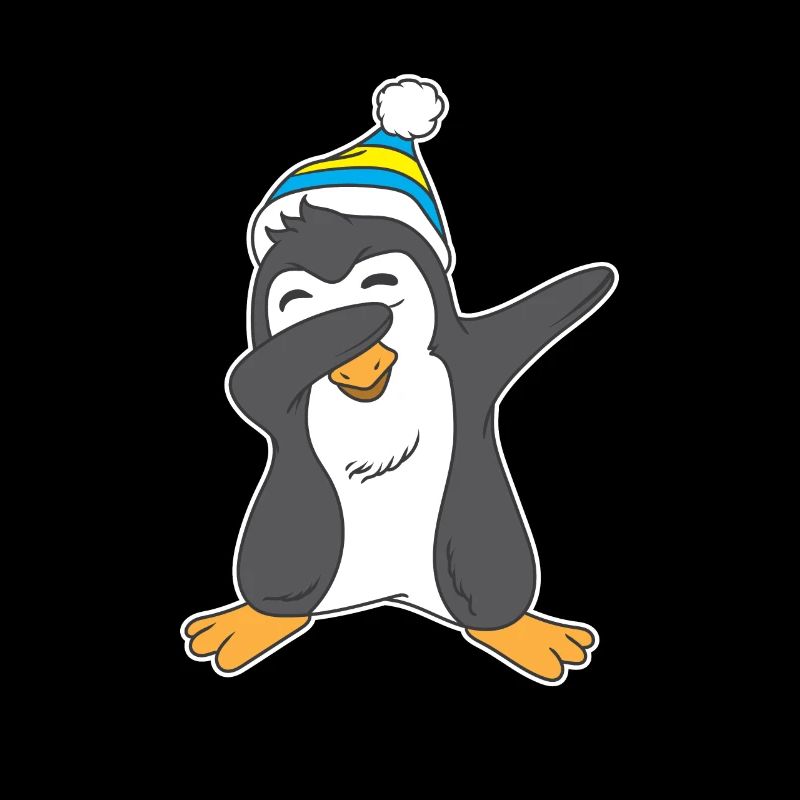 Pinguin Dab Pinguin Dabbing