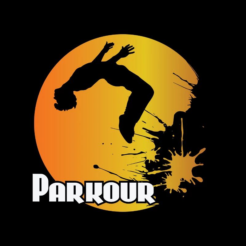 Parkour backflip