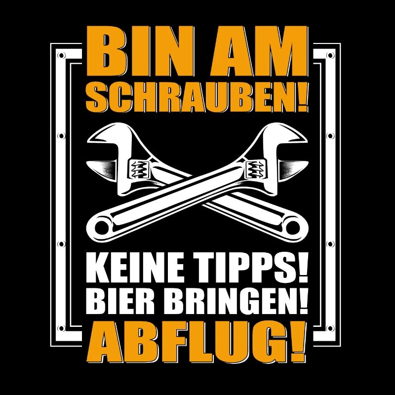 Bin am Schrauben! .. Bier bringen .. Schrauber