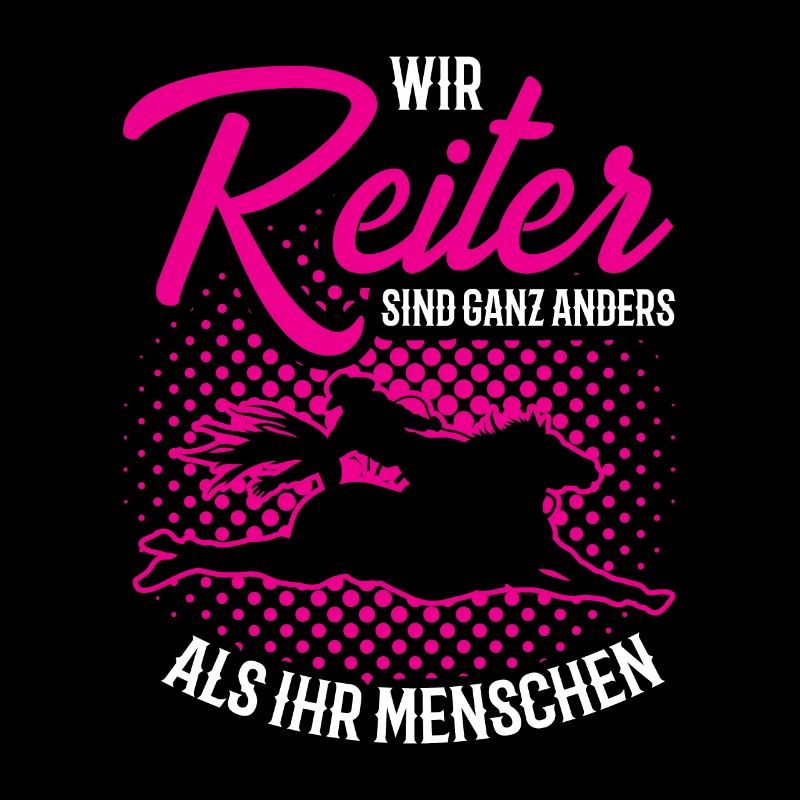 Pferd Reiter - Anders als ihr Menschen