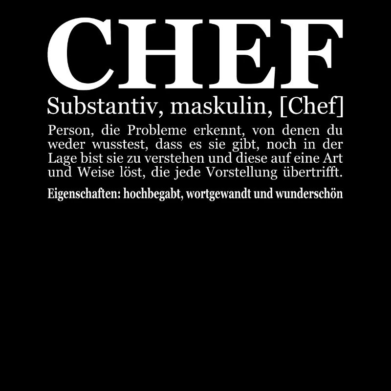 lustiges Chef Geschenk stolzer Chef Idee