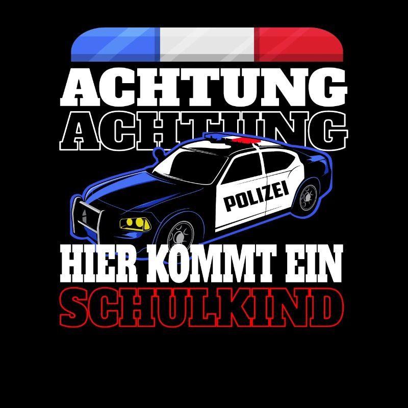 Schulkind 2021 Einschulung Polizei Junge Geschenk