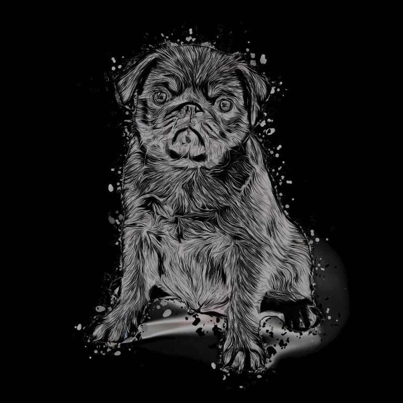 süßes Mops Welpe Geschenkidee Möpse Pug Shirt