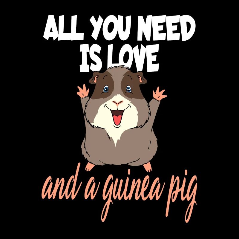 Conception d'amour et de cochons d'Inde