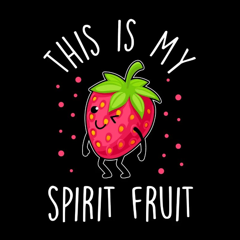 Erdbeere lustiger Spruch