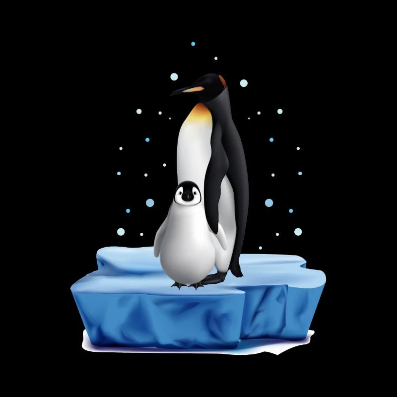 Conception de bébé pingouin