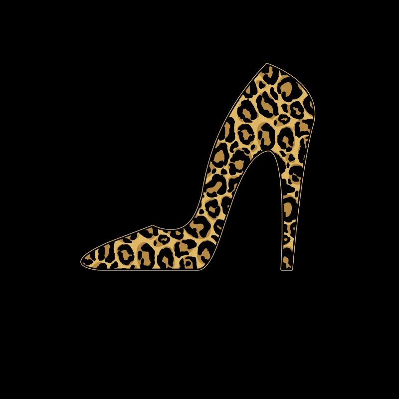 High heels leopard leo pattern