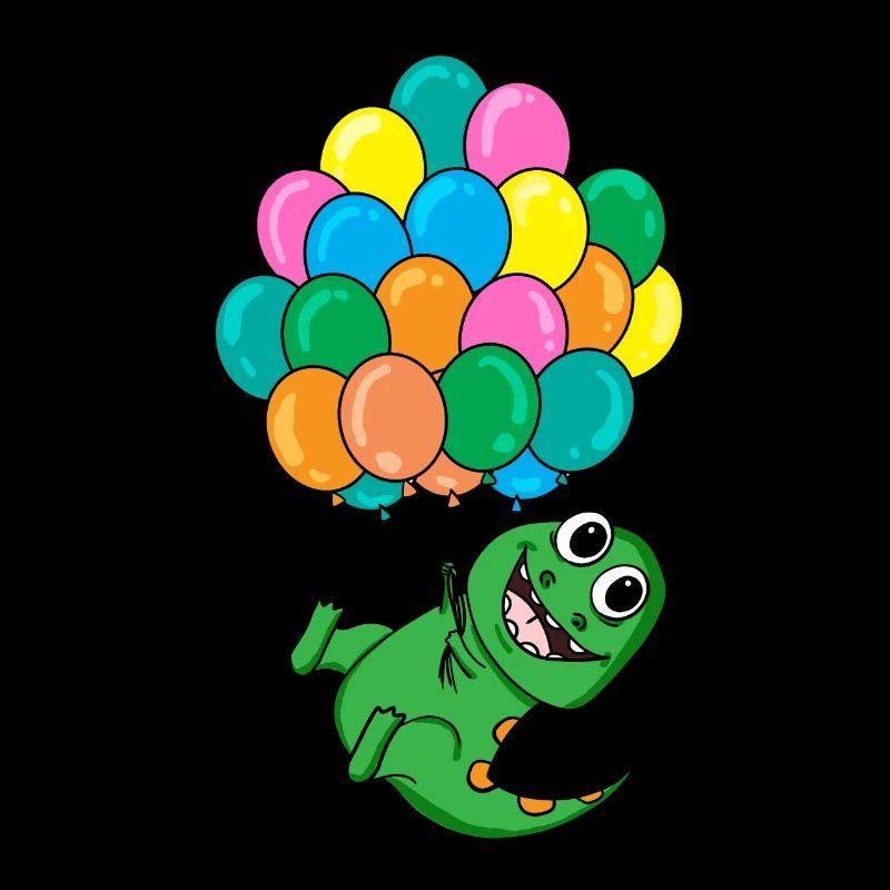Baby dinosaur balloon