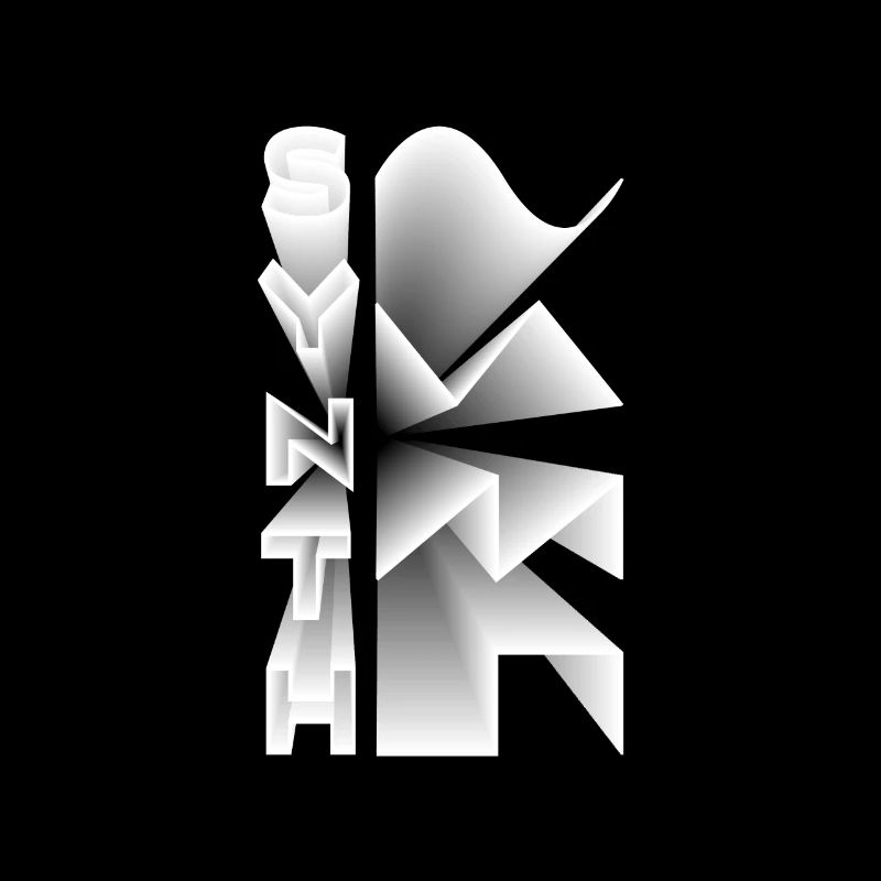 Cadeau modulaire de conception analogique audio de forme d'onde de synthé