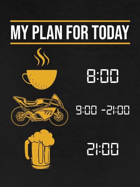 Motorcycle saying