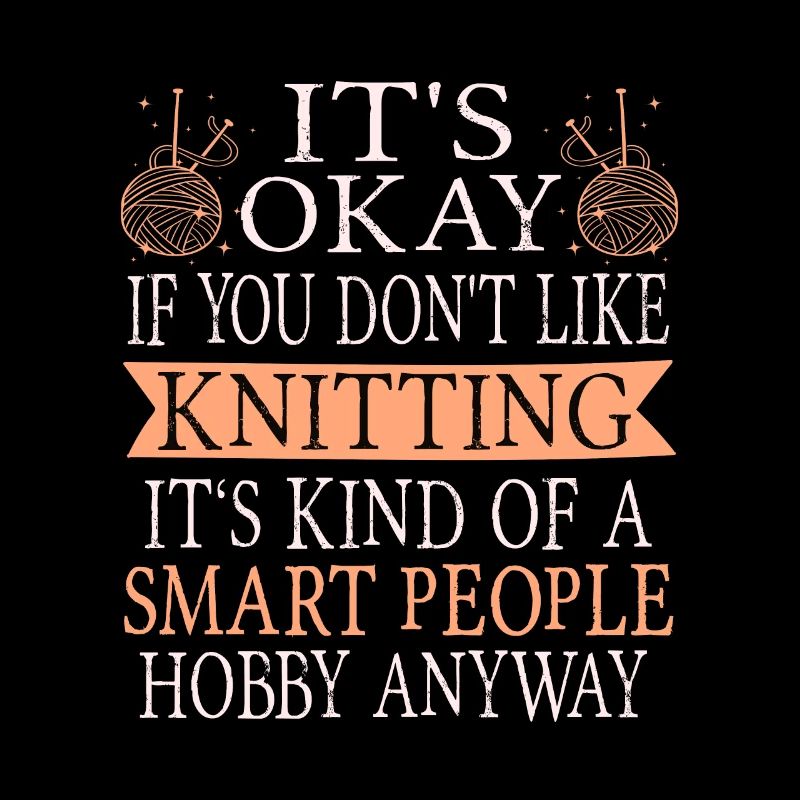 Knitting funny