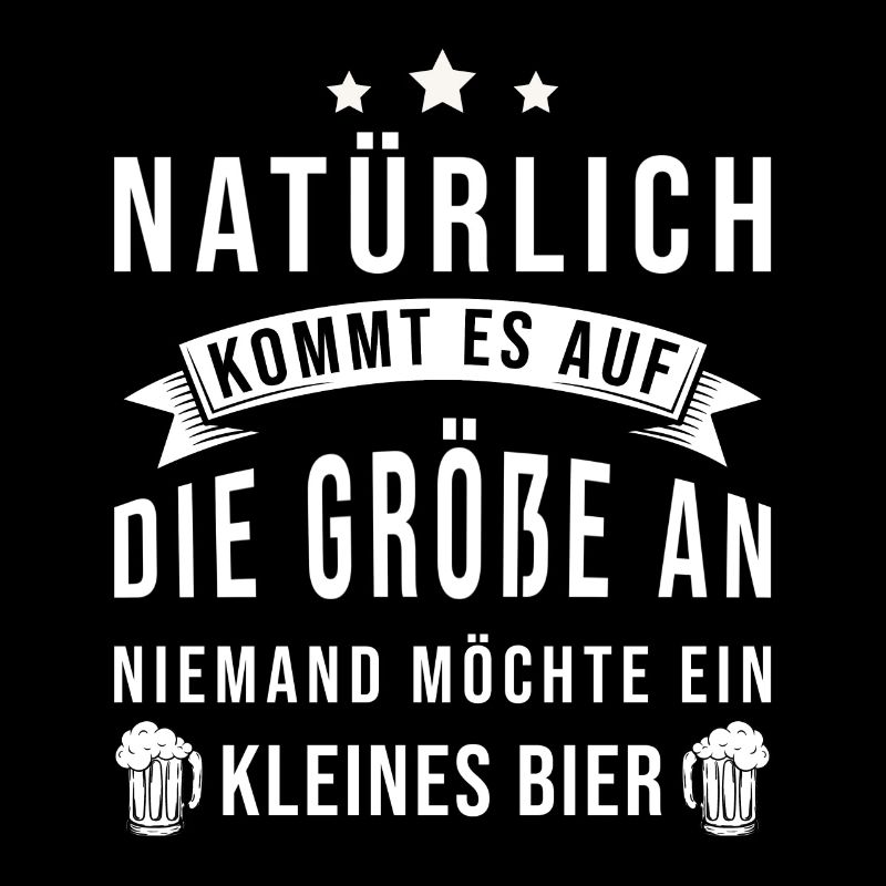 Bier lustiger Spruch