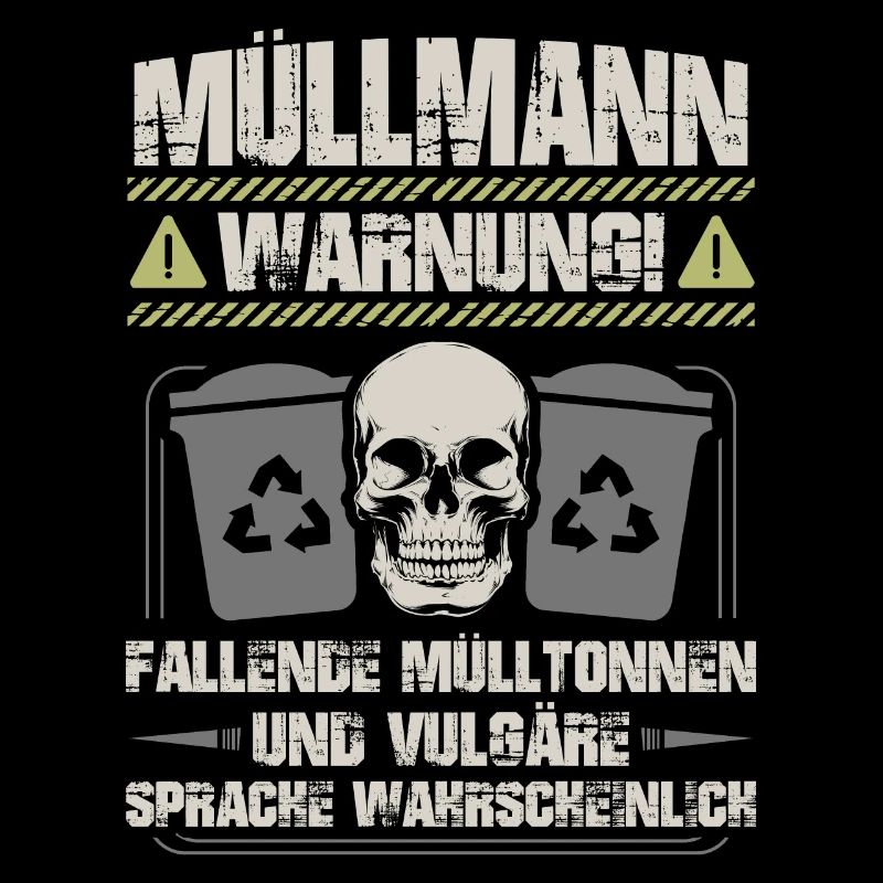 Müllmann Müllabfuhr Müllwerker Müllwagen Geschenk