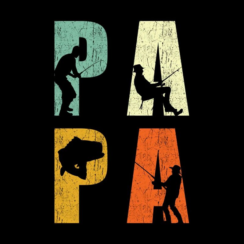 Pêcher papa pêche cadeau