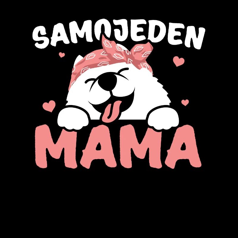 Samojeden Mama Samojede Samojedenhund cadeau