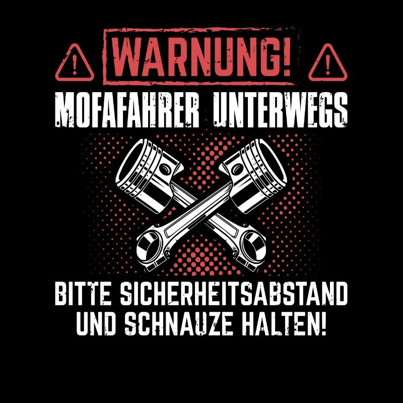 Mofa Mofafahrer Moped Mopedfahrer Mofas Geschenk