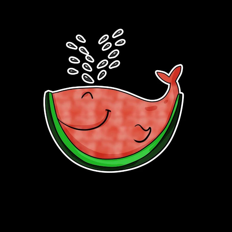 Wassermelone Wal