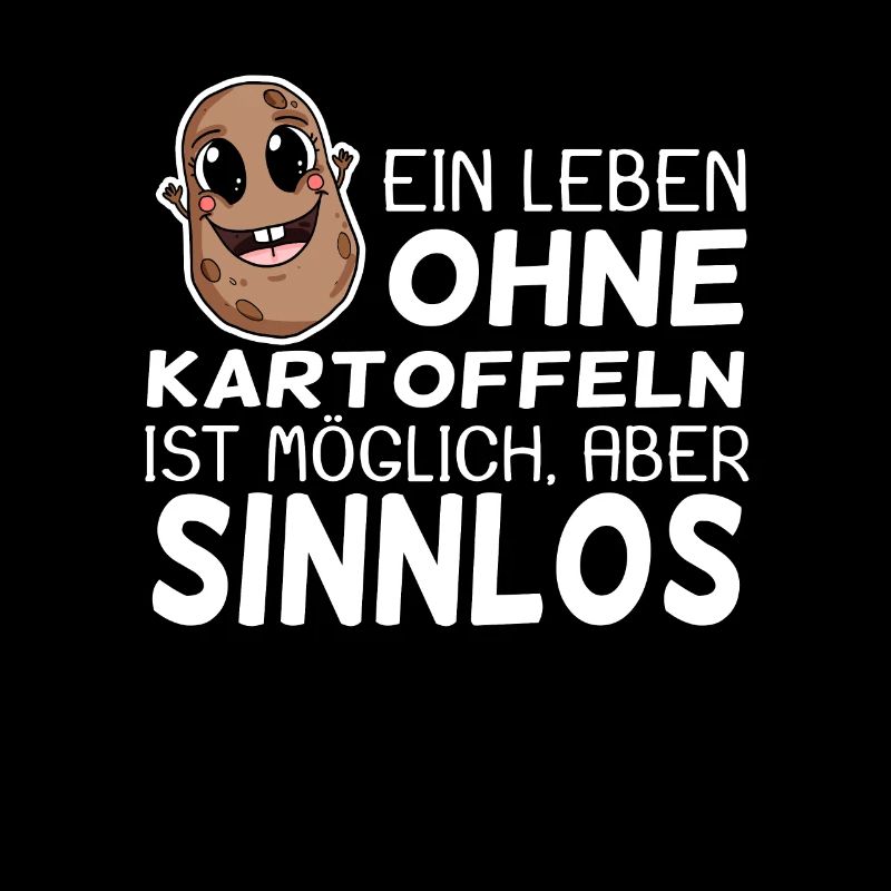 Kartoffel lustiger Spruch