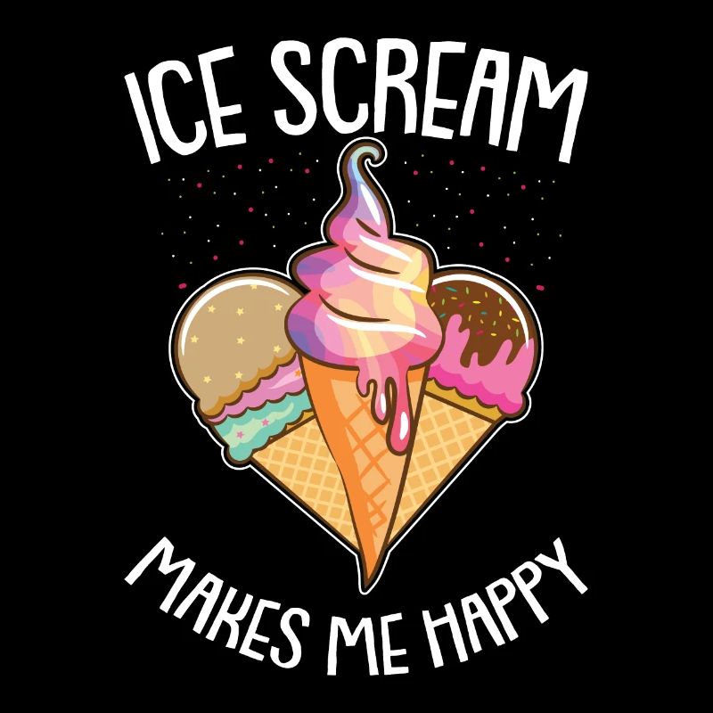 Eiskrem Eis Eiscreme Sommer Spruch Geschenk