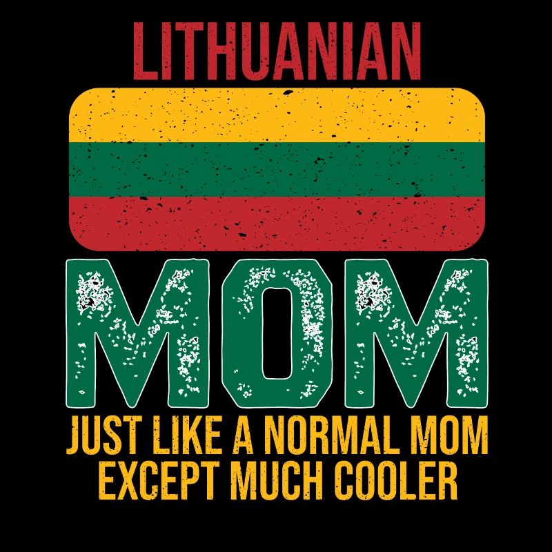 Lithuanian Mom Litauen-Flagge zum Muttertag