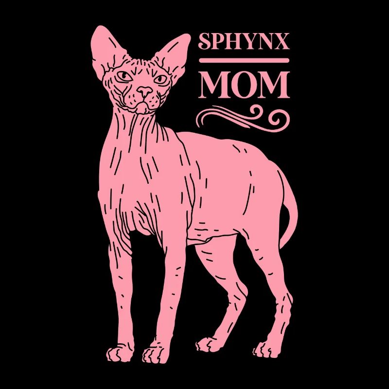 Sphynx Mom Sphynx chat Sphynx sphinx chat cadeau