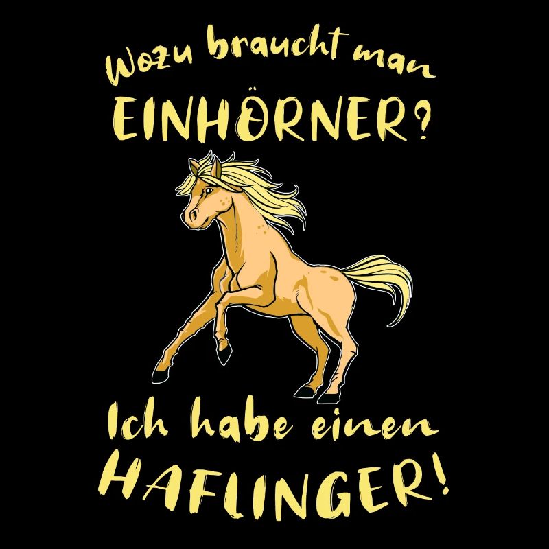 Haflingermotiv Pferde Haflinger Geschenkidee