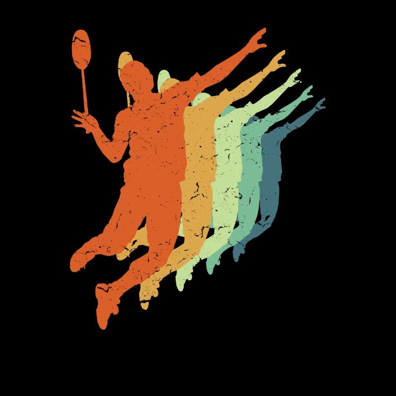 Retro Badminton - Cool Vintage Sport Player Gift