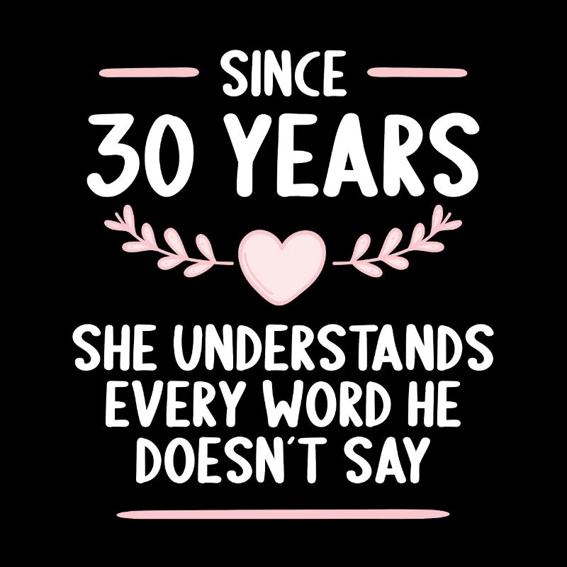 30 years married 30th wedding anniversary