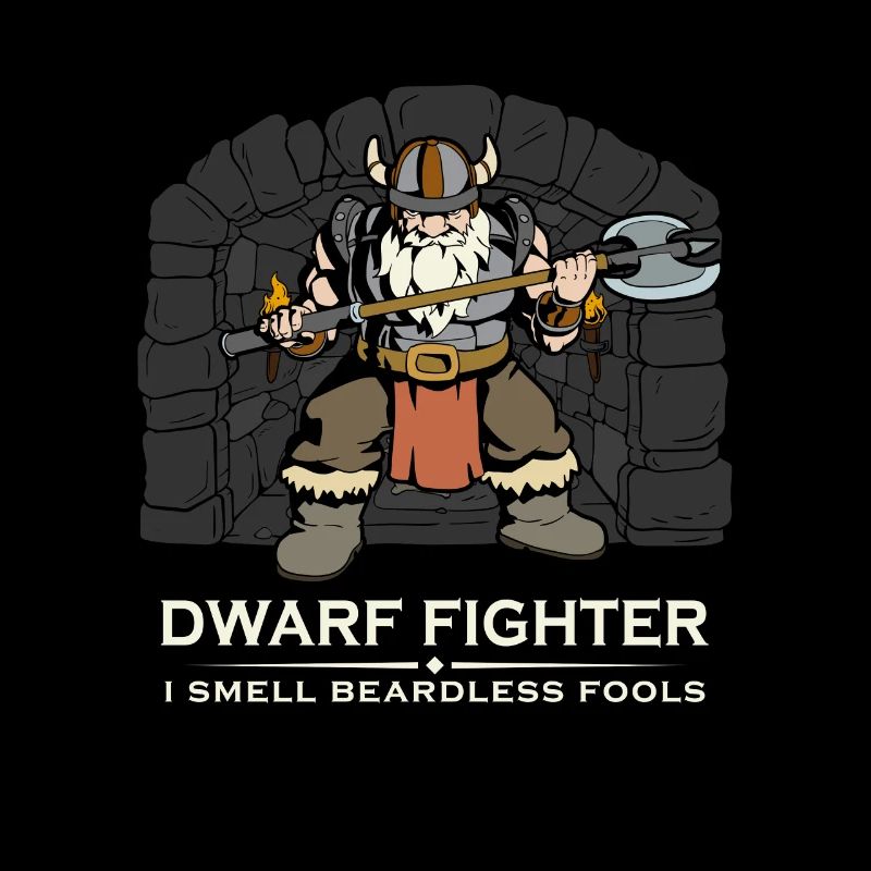 D20 Rpg Character - Dwarf Fighter
