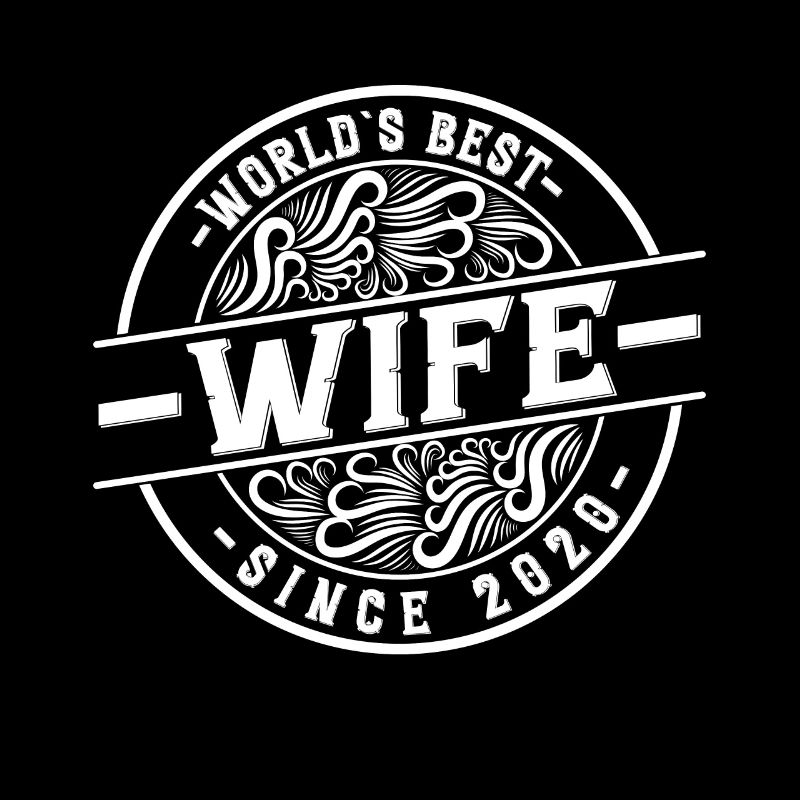 Beste Ehefrau seit 2020 1. Hochzeitstag
