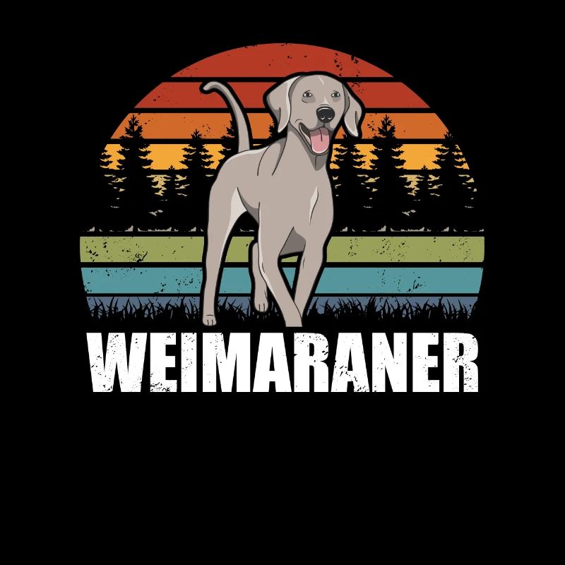 Weimaraner Hunde Hundebesitzer Geschenk