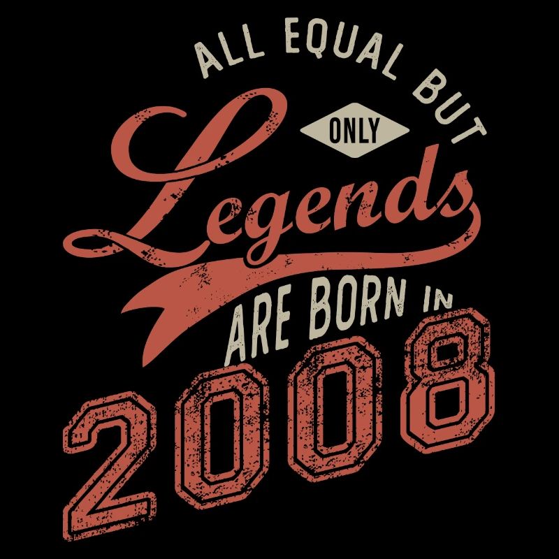 Legends are born in 2008 né en anniversaire 14 ans