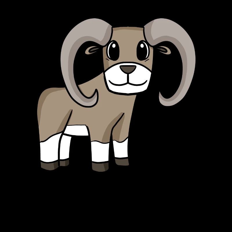 Mufflon Wildschaf